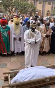 Funeral prayer for Bashir Tofa in Kano