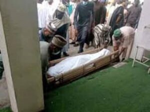 The funeral of Dr. Ibrahim Datti Ahmad