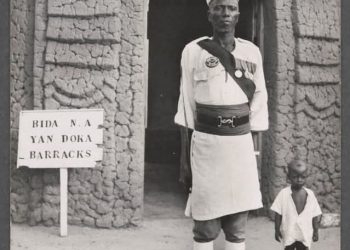 Photo: Colonial police