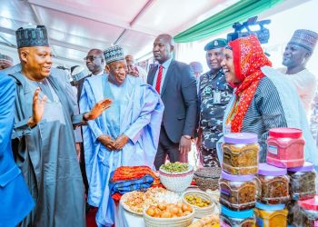 Photos: Shettima launches fashion hub, (MSMEs) Clinic in Maiduguri