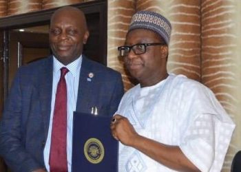 Igbinedion University confers honorary ambassador award on RMAFC chairman 