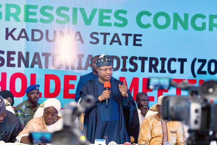 Photos: The day Southern Kaduna opposition figures bowed to Governor Uba Sani, decamped to APC