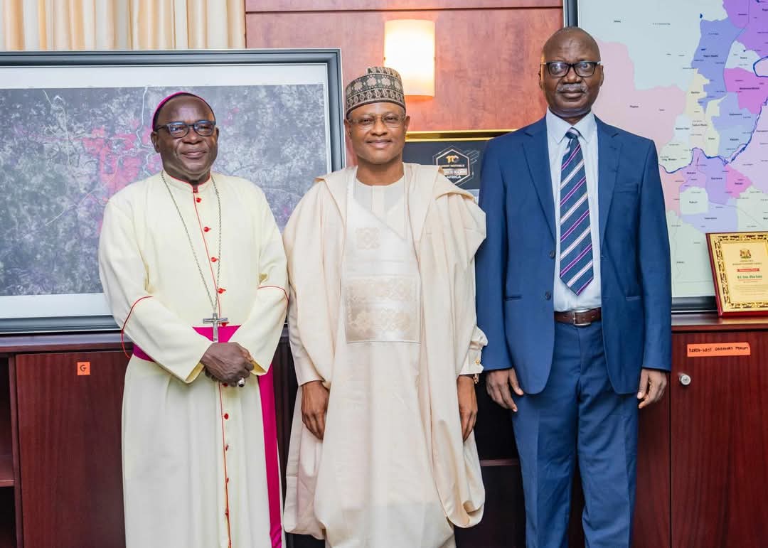 Kukah Commends Uba Sani For ‘Stabilising’ Kaduna, Seeks Assistance for Federal Varsity 
