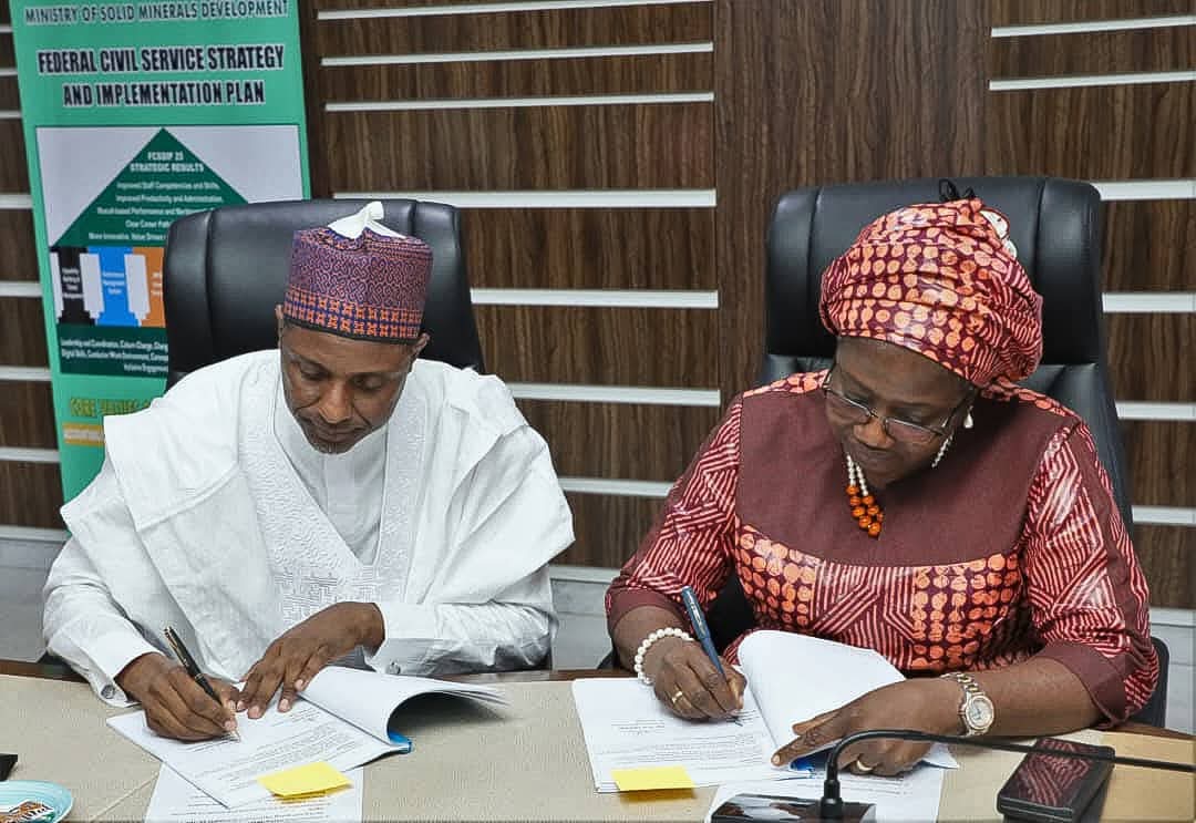 New Permanent Secretary, Yabo Assumes Office At Solid Minerals Ministry 