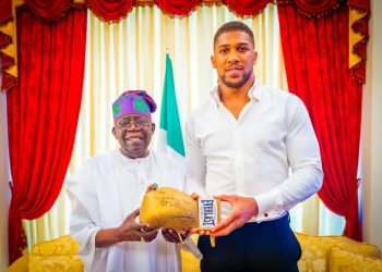 Tinubu, in phone call, sympathises with Anthony Joshua, mother, after tragic accident