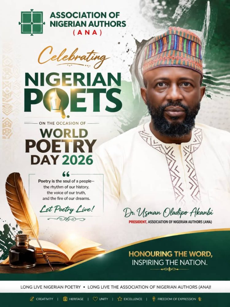 ANA commemorates World Poetry Day, urges greater investment in literature