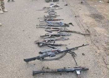 Nigerian troops foil terrorist attack at Kukareta, inflict heavy losses, recover arms cache – Spokesman