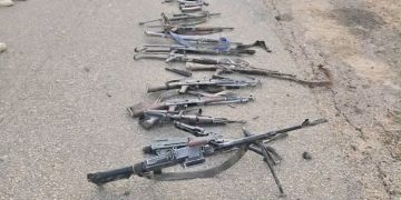 Nigerian troops foil terrorist attack at Kukareta, inflict heavy losses, recover arms cache – Spokesman