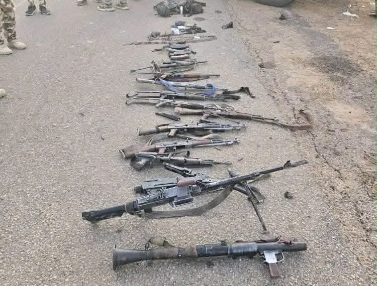 Nigerian troops foil terrorist attack at Kukareta, inflict heavy losses, recover arms cache – Spokesman